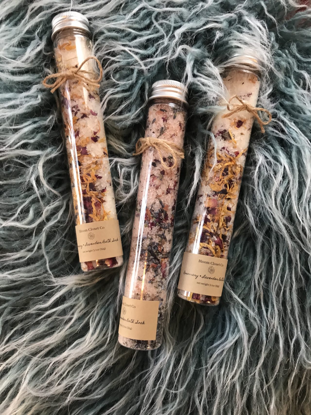 Handmade Bath Salts Flower Tribe