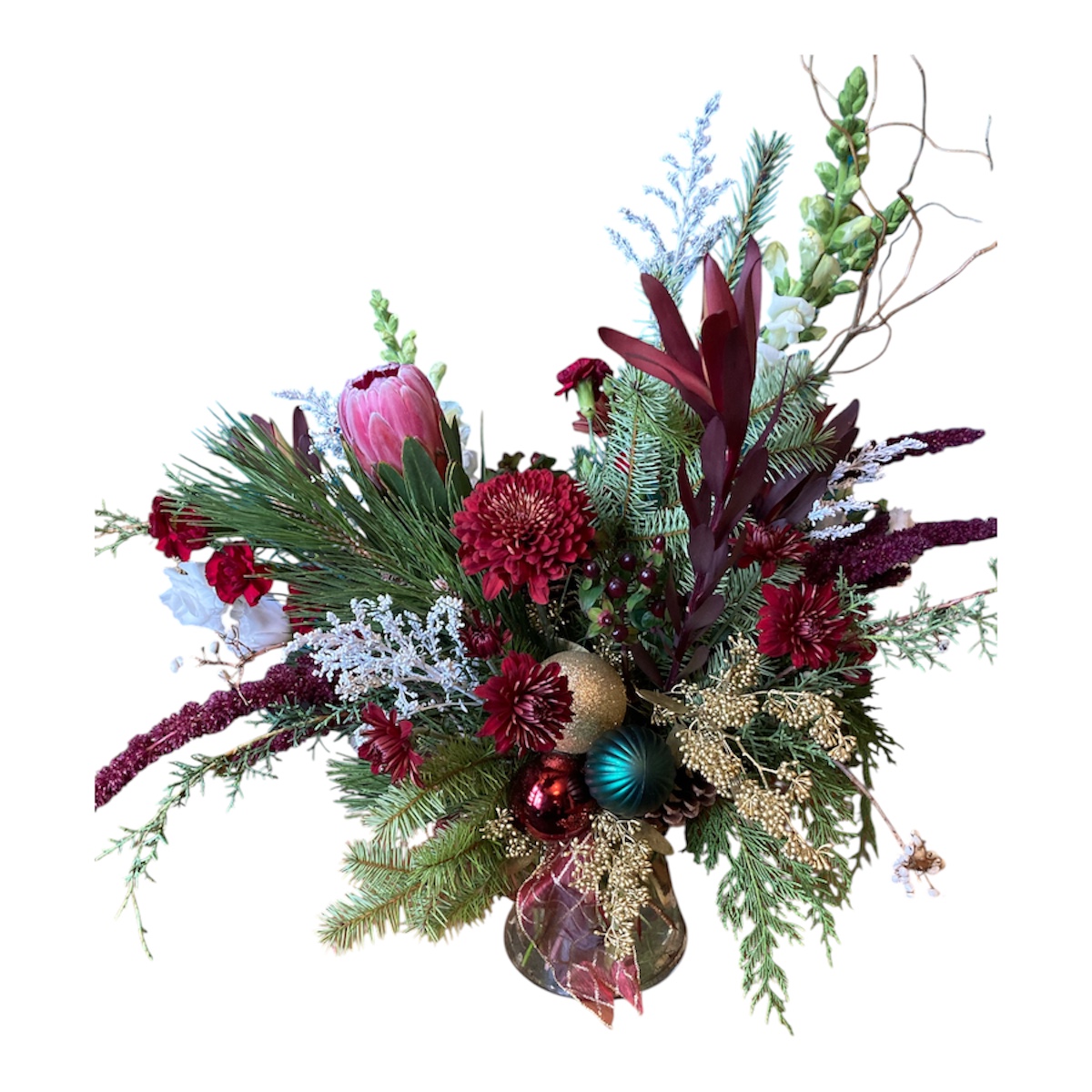 Festive Holiday Flowers